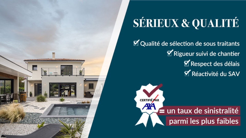 Maison neuve à vendre à Clermont (40) - 4 pièces - 180 m² - 465600